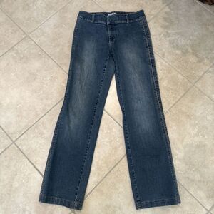 VTG Tommy Hilfiger Boyfriend Mom Jeans Straight‎ Leg Cotton Light Wash Size 8